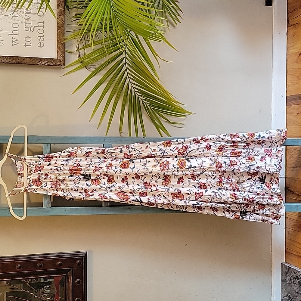 Long floral dress